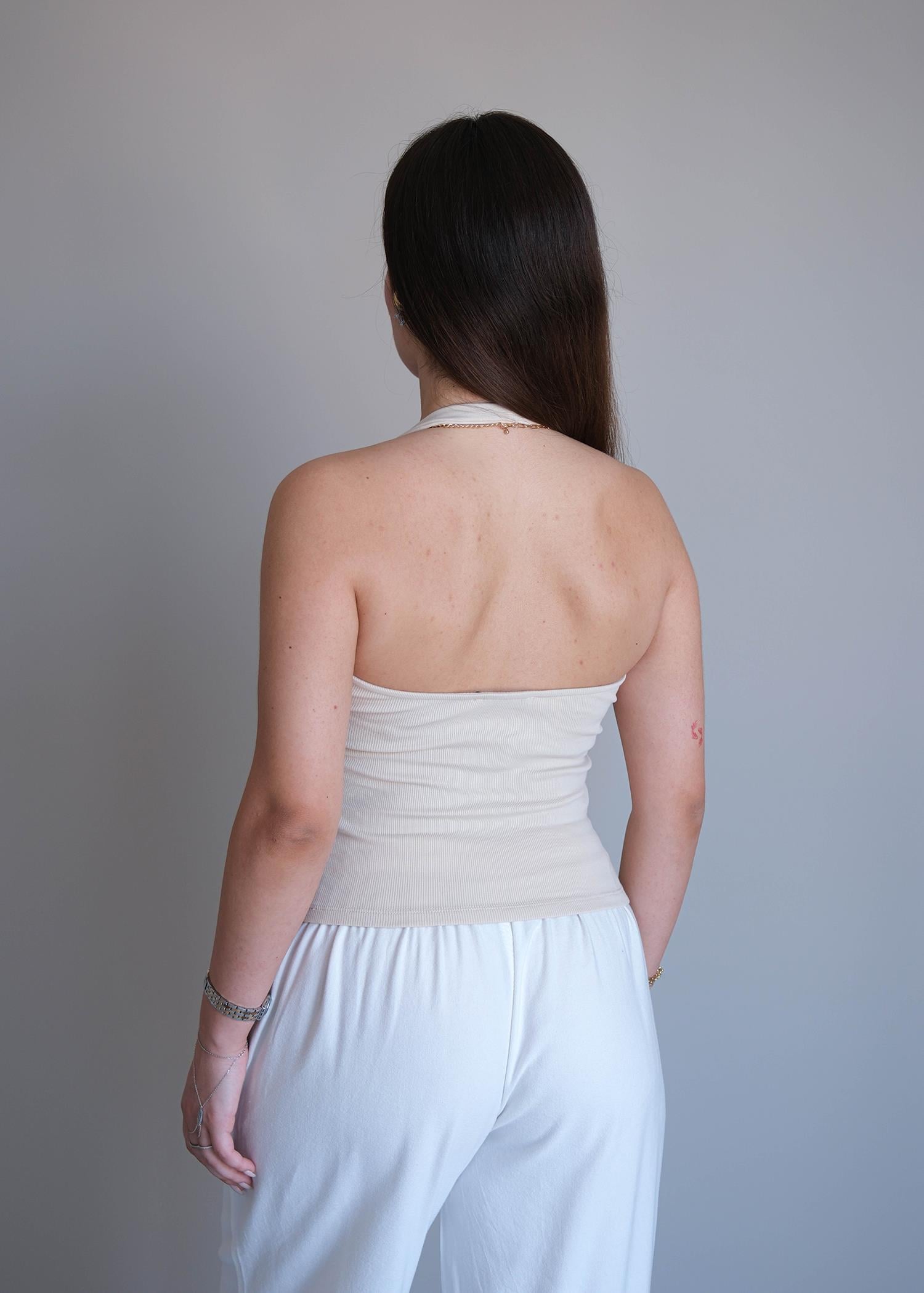 Halter Yaka Top Taş