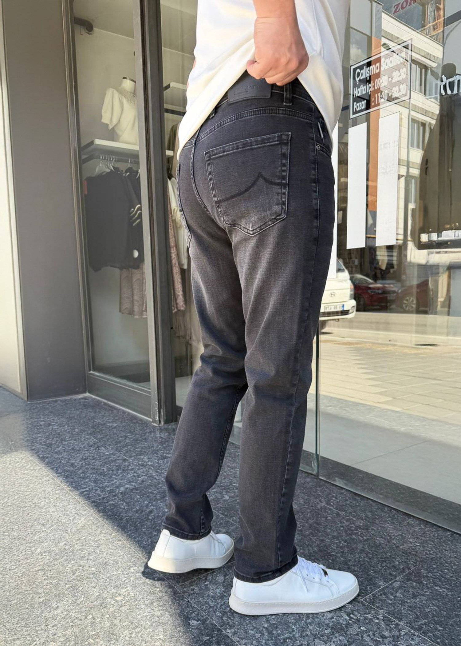 Relaxfit Pantolon efes siyah kimyasal