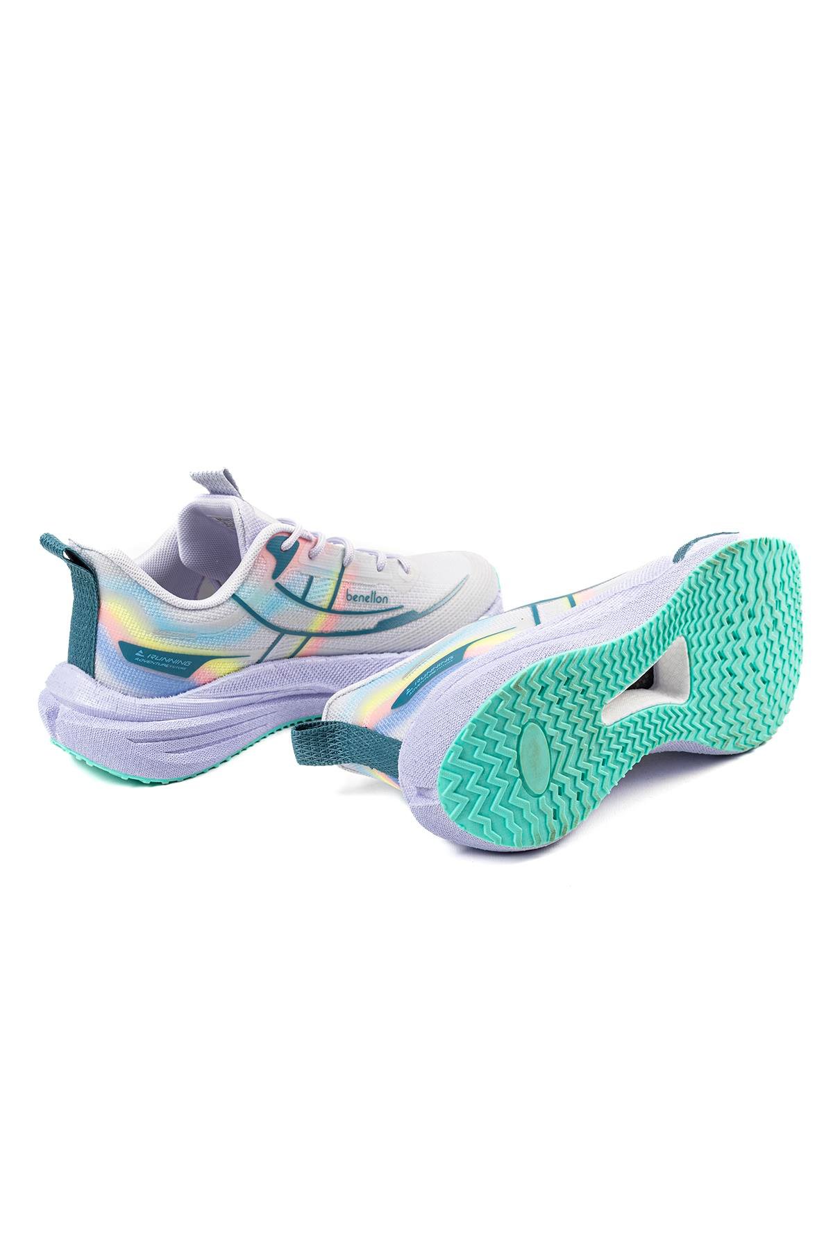 Benetton Unisex Spor Ayakkabı | Lila 
