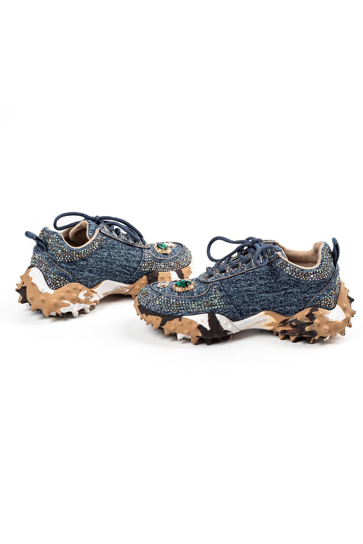 KADIN İTHAL SNEAKER | LACİVERT