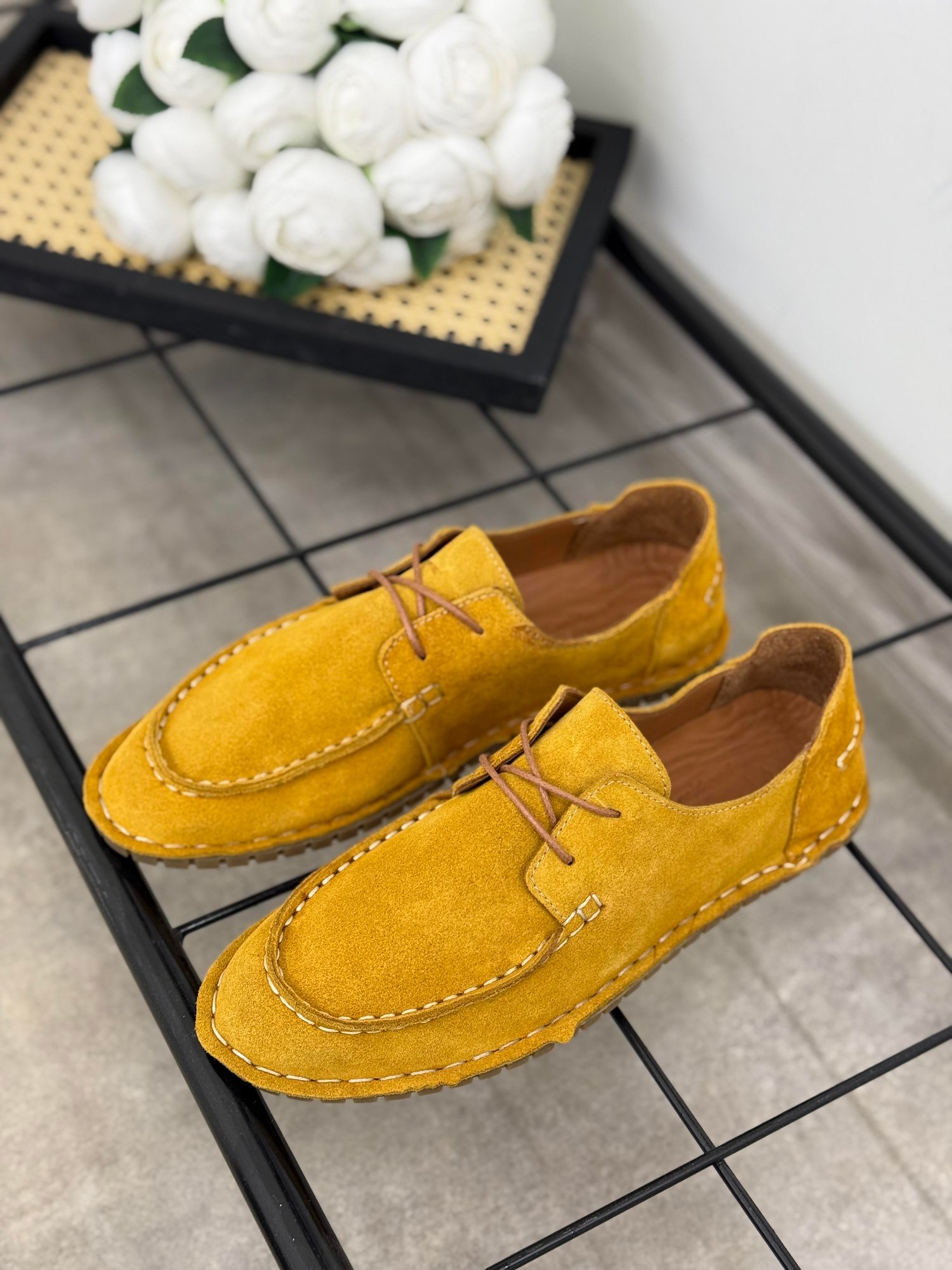 Kadın Deri Loafer Ayakkabı | HARDAL SÜET