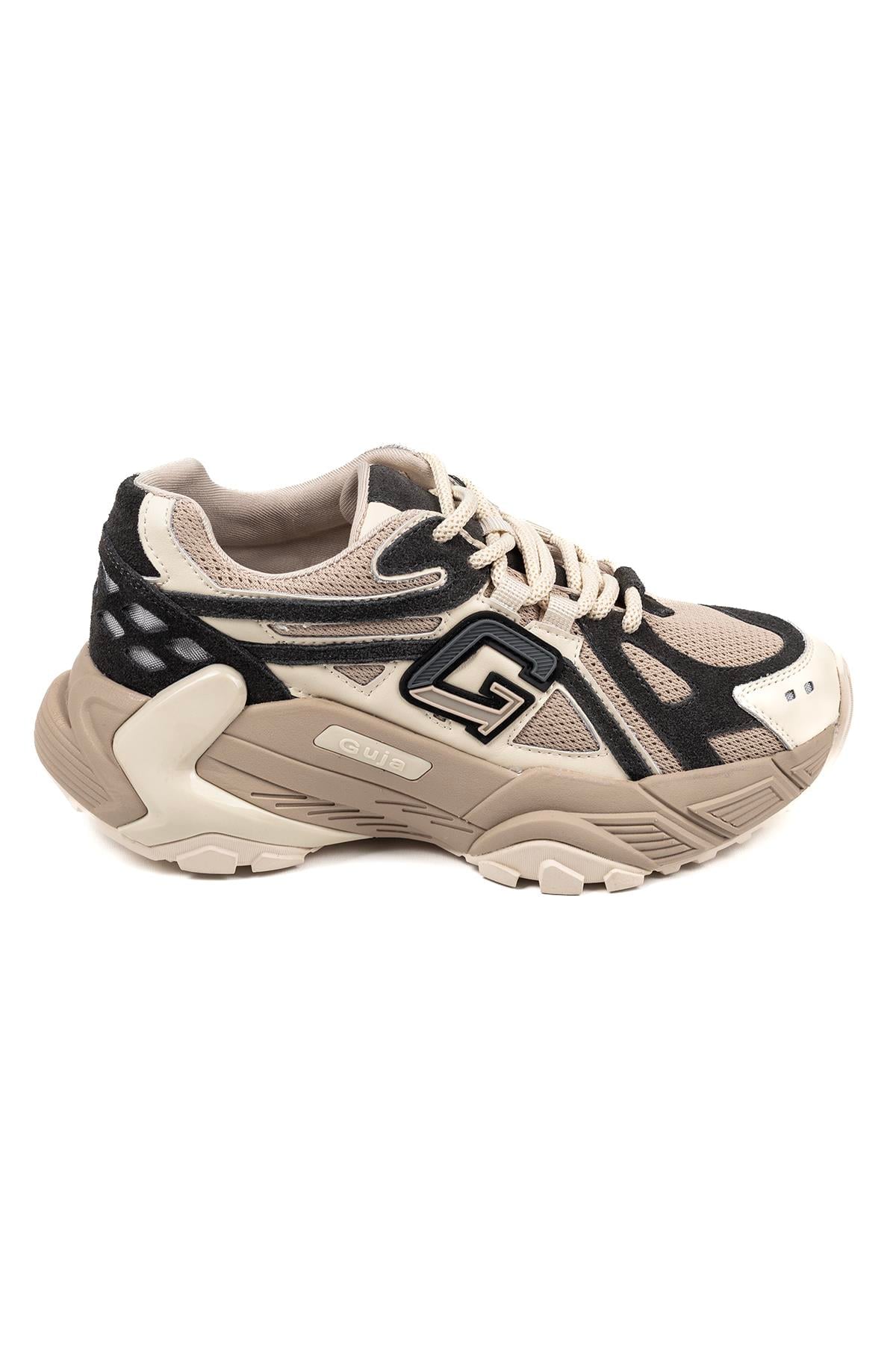Kadın İthal Sneaker | Bej