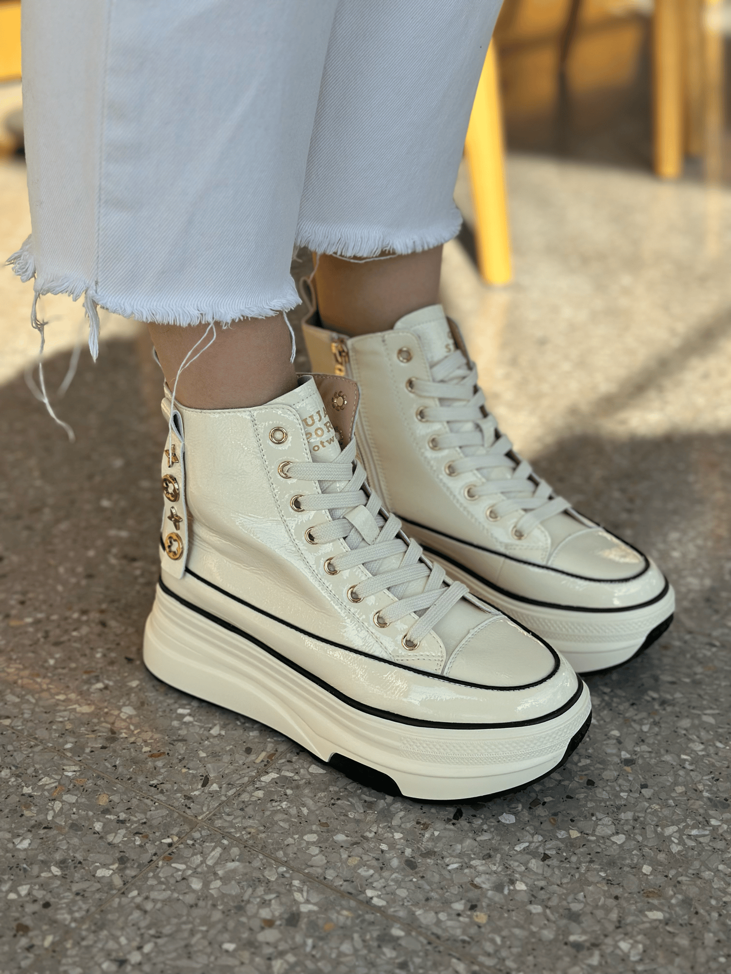 KADIN İTHAL SNEAKER | BEJ