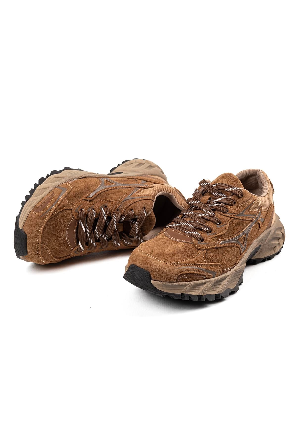 Kadın İthal Sneaker | Camel