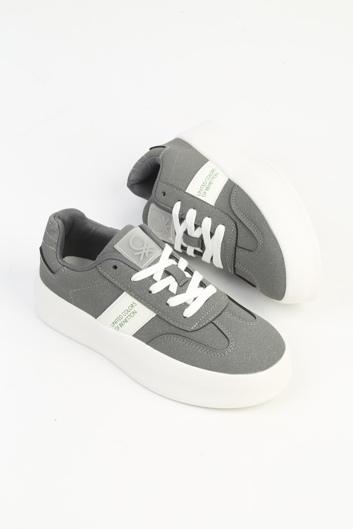 Benetton Kadın İthal Sneaker | GRİ