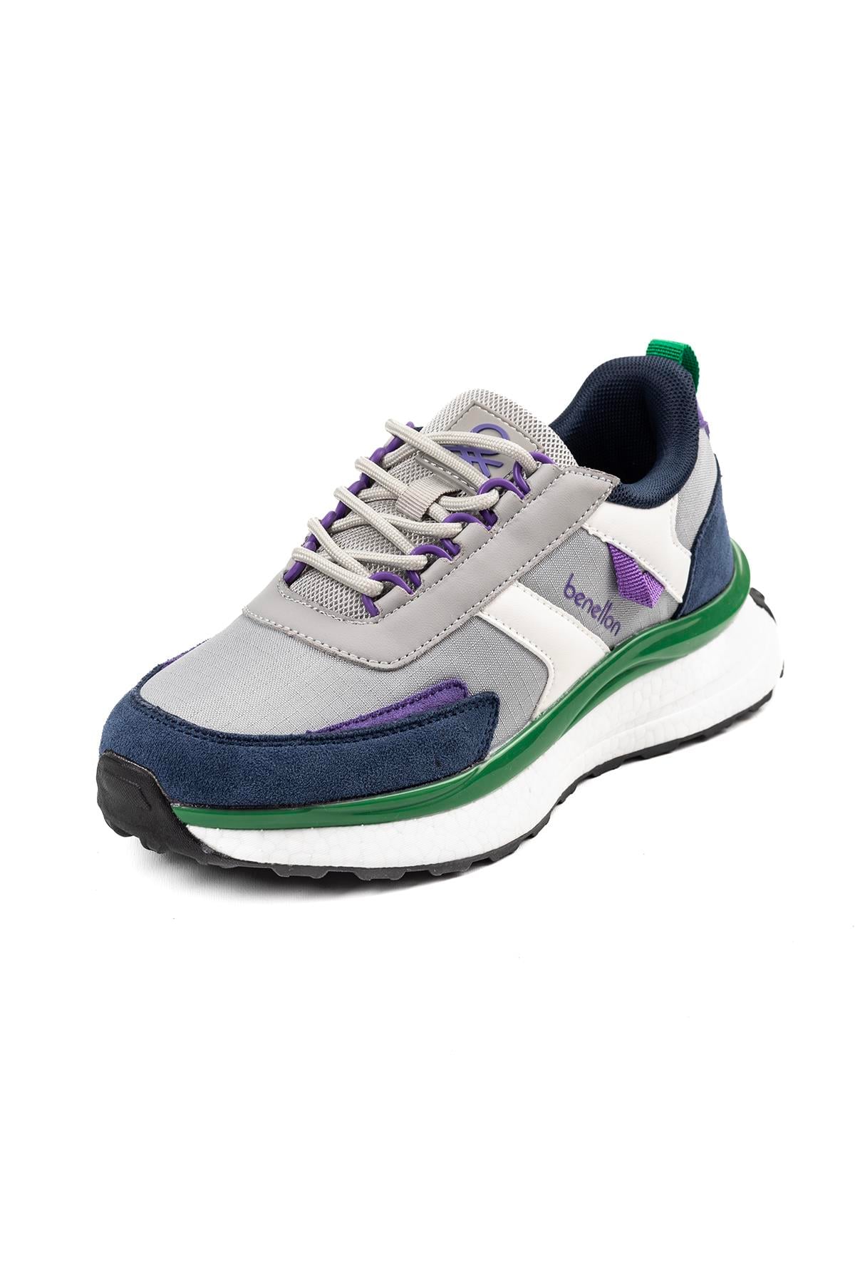 Benetton Kadın İthal Sneaker | GRİ