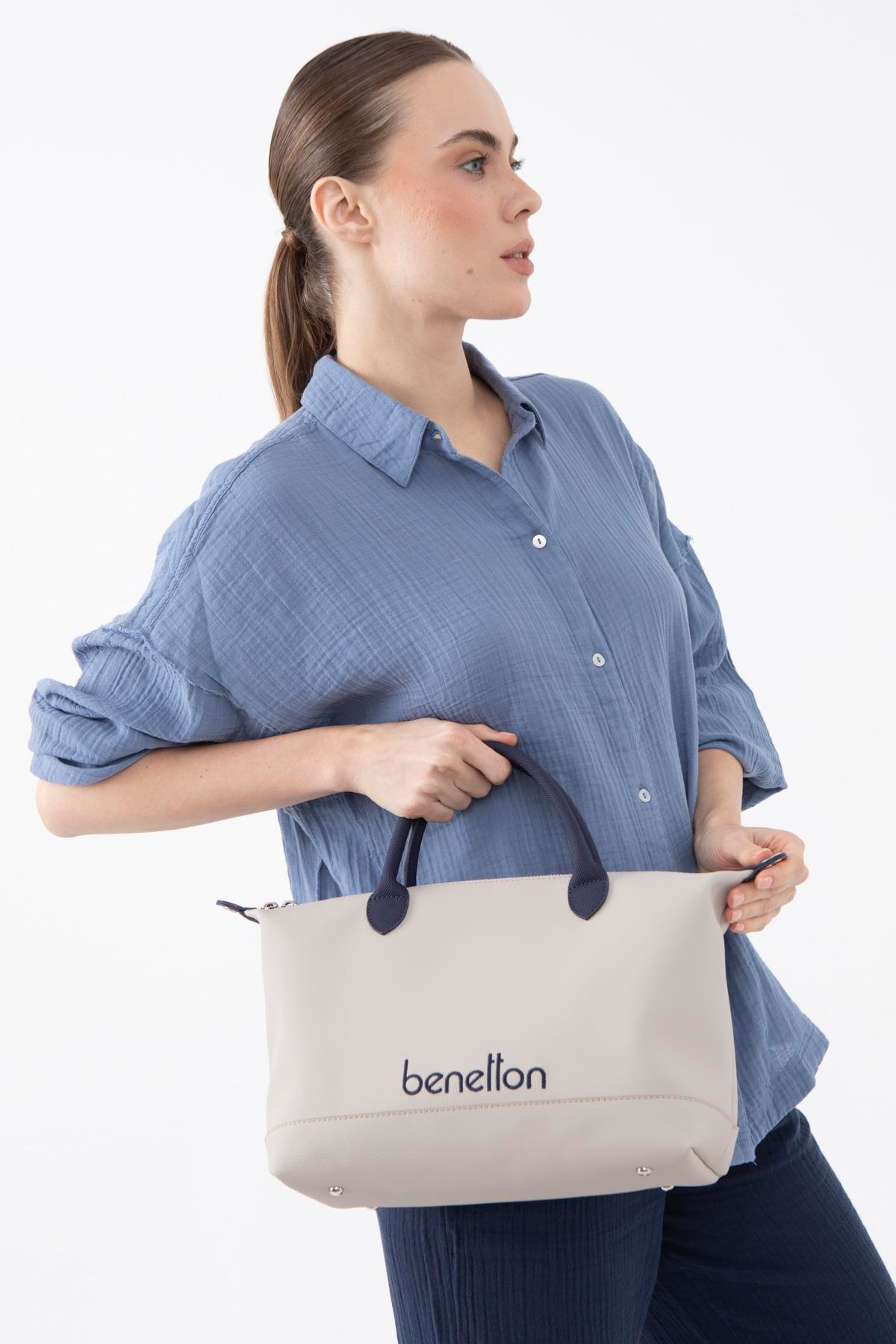 Benetton Kadın Kol Çanta | Taş Laci Laci