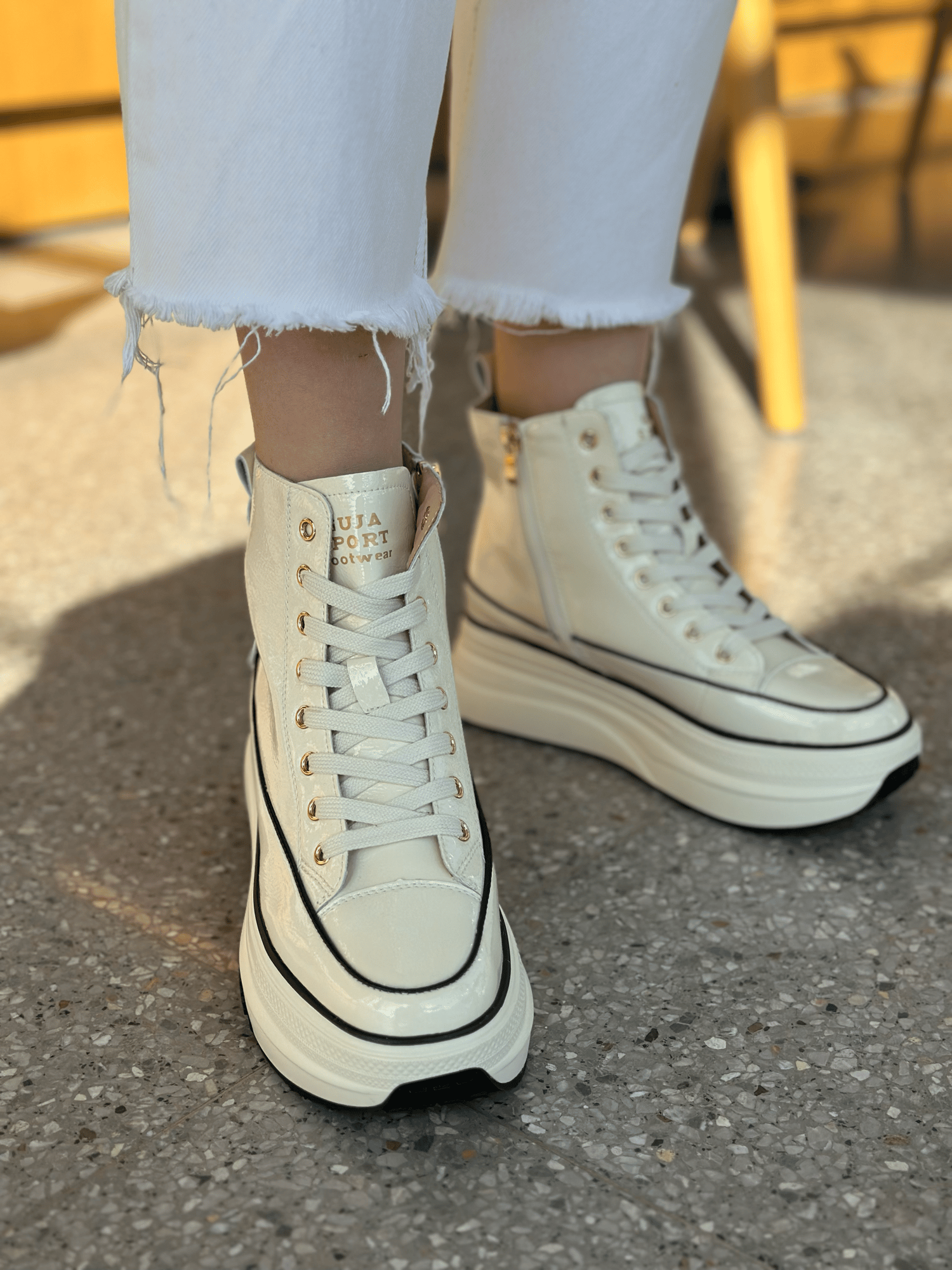 KADIN İTHAL SNEAKER | BEJ