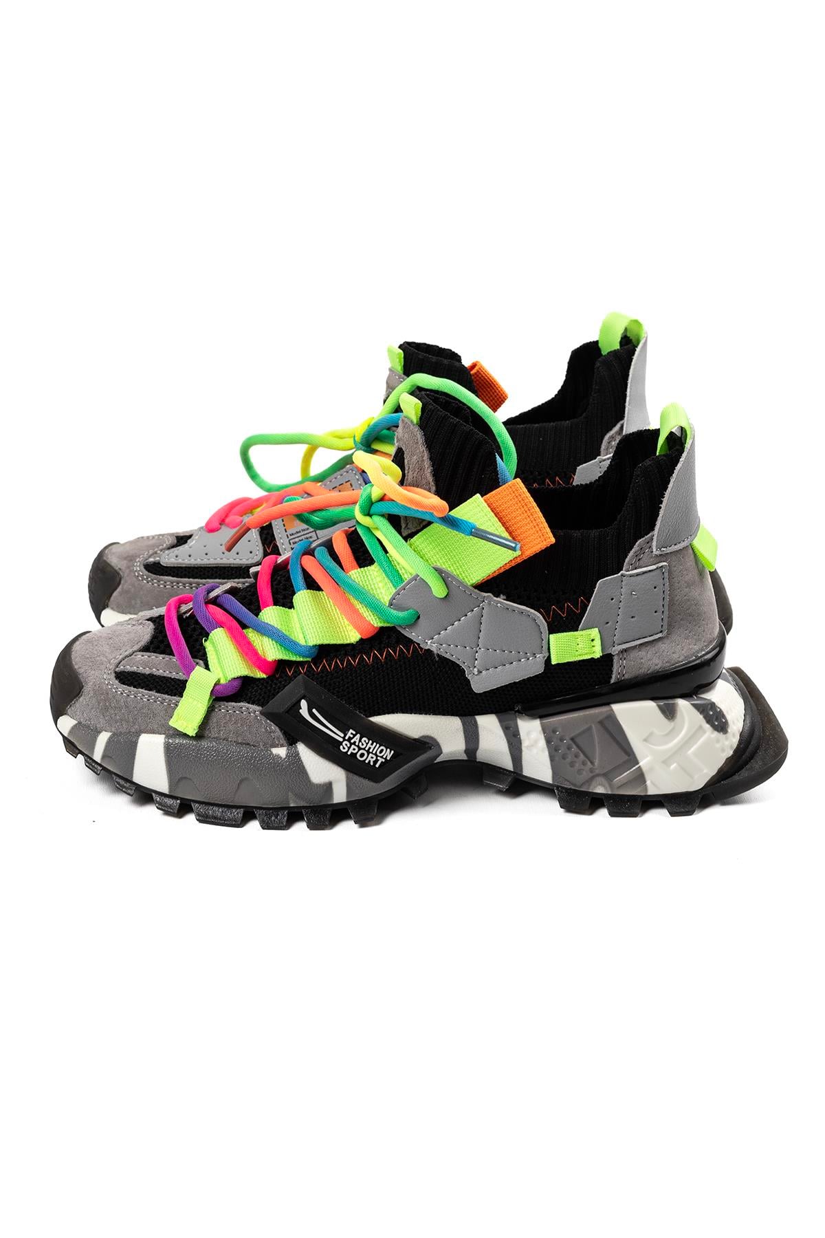 KADIN İTHAL SNEAKER | SİYAH