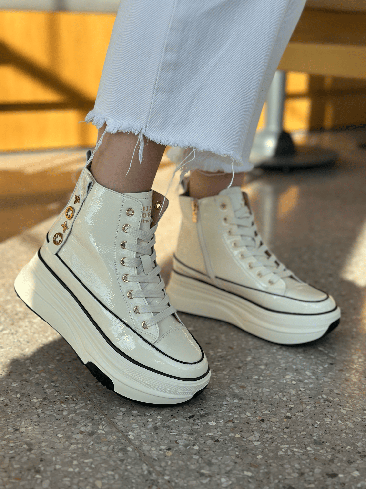 KADIN İTHAL SNEAKER | BEJ