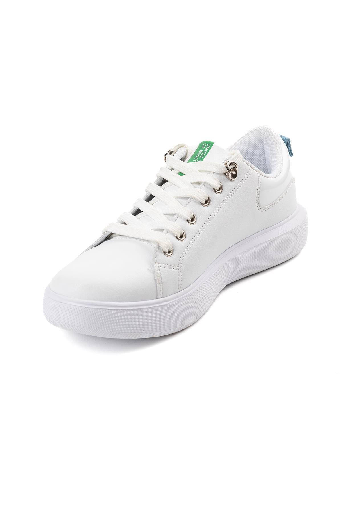 Benetton Kadın İthal Sneaker | BEYAZ