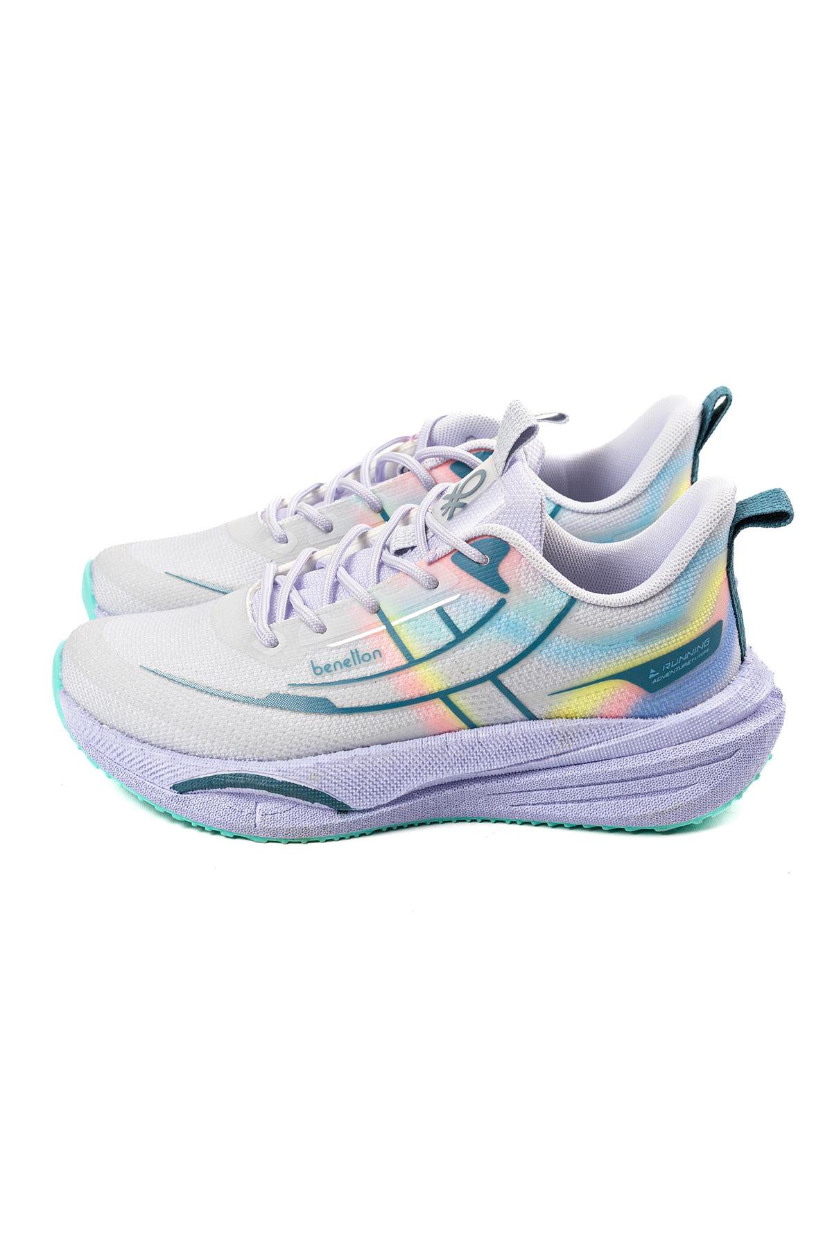Benetton Unisex Spor Ayakkabı | Lila 