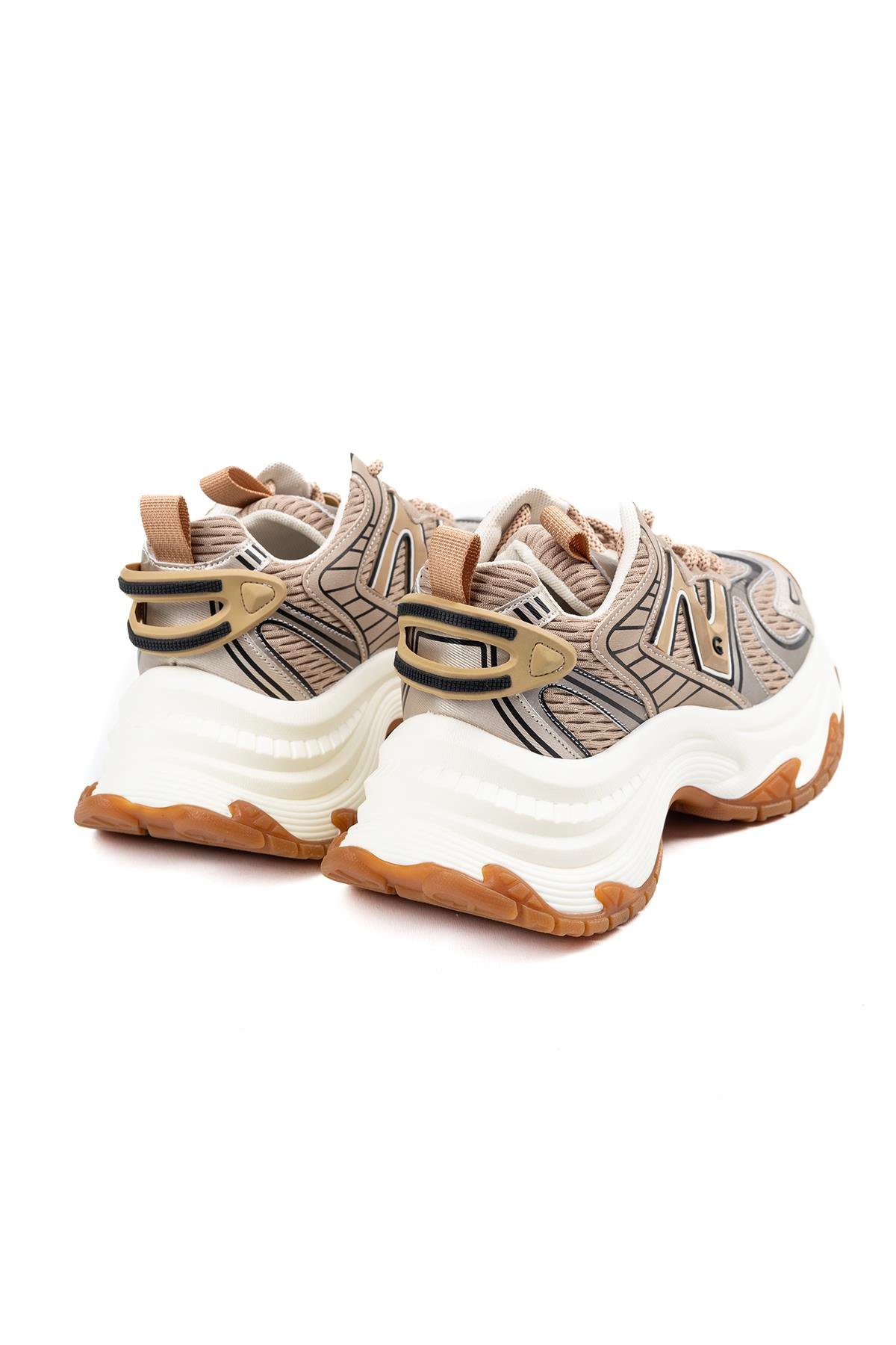 KADIN İTHAL SNEAKER | BEJ