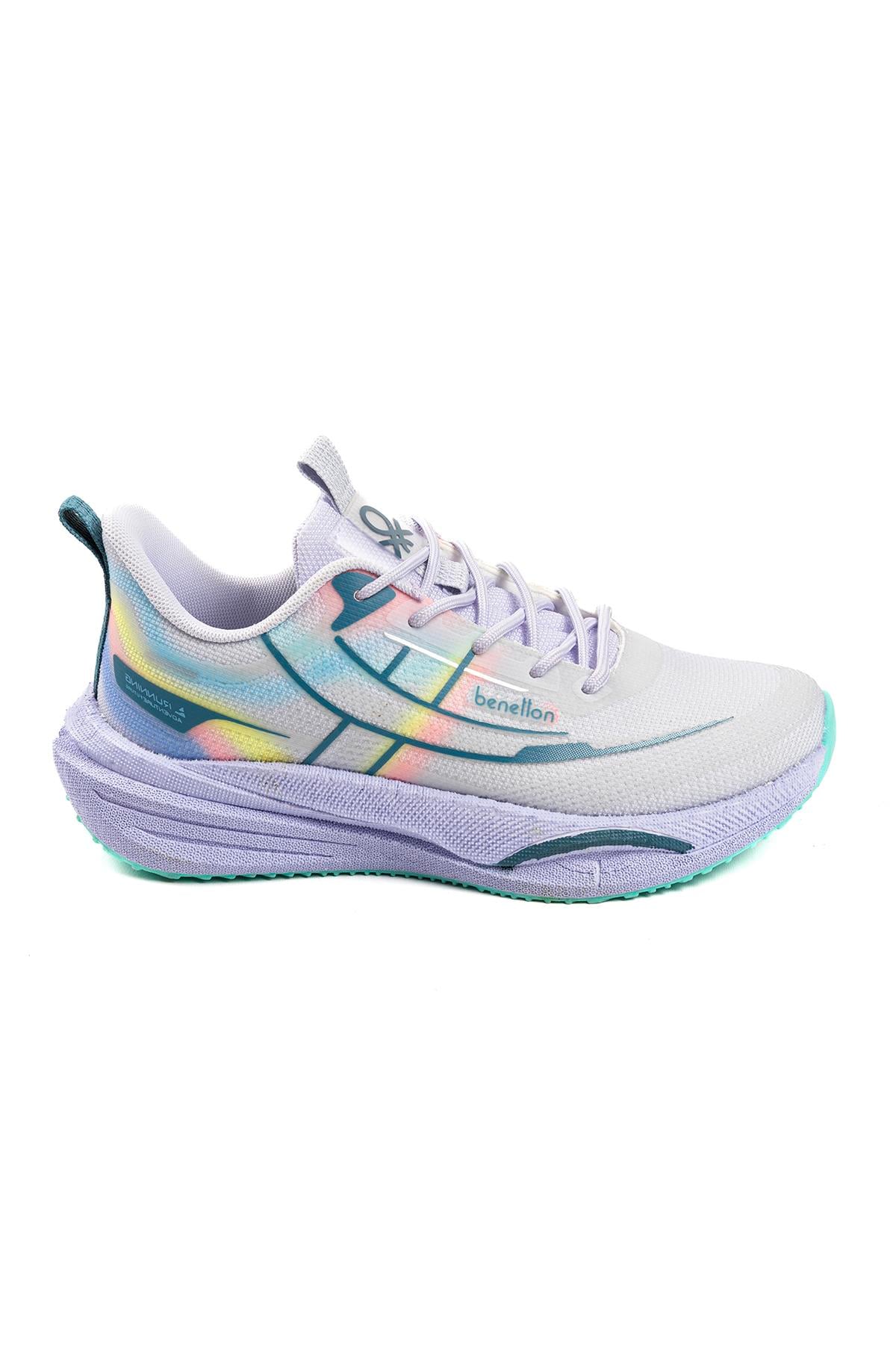 Benetton Unisex Spor Ayakkabı | Lila 