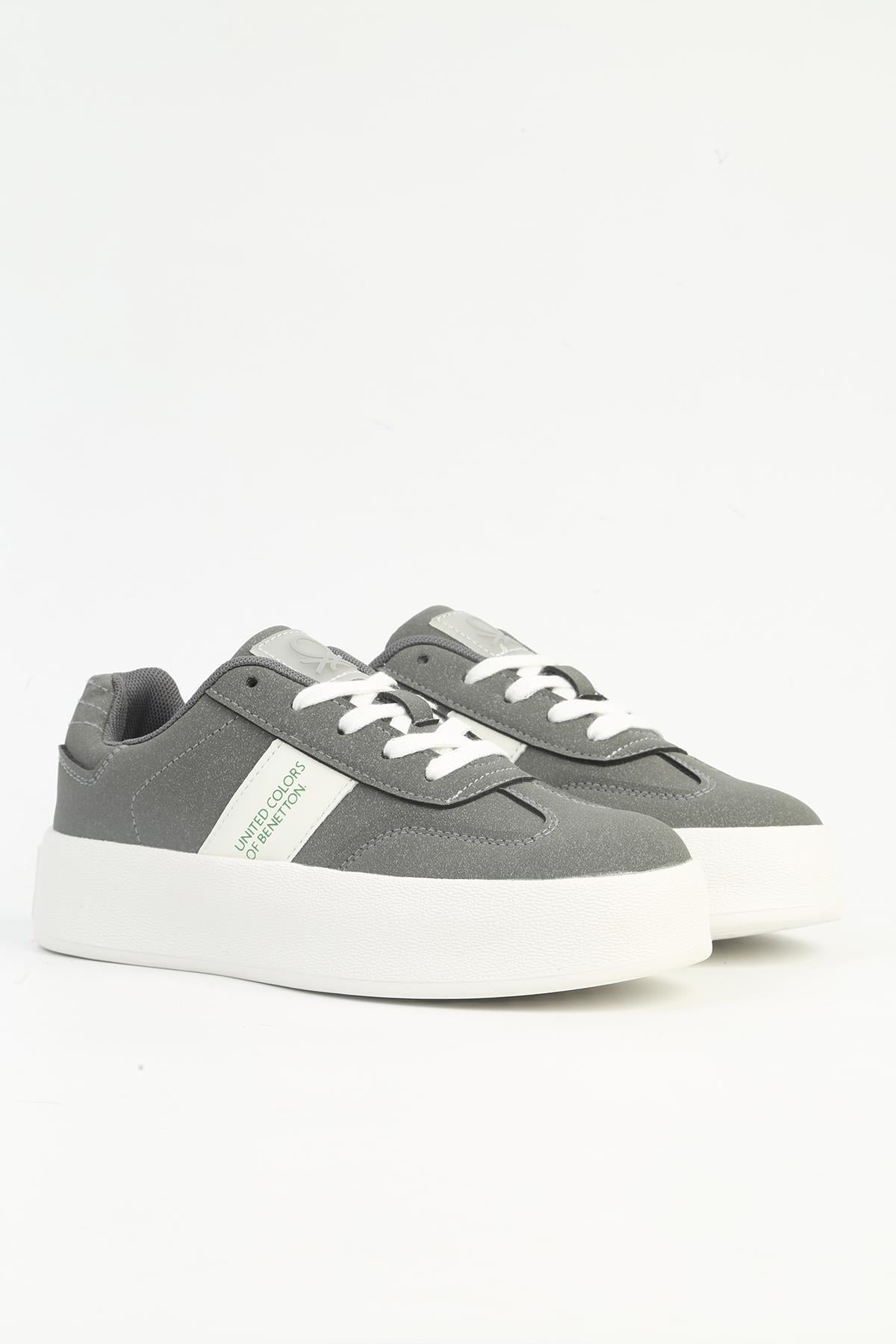 Benetton Kadın İthal Sneaker | GRİ