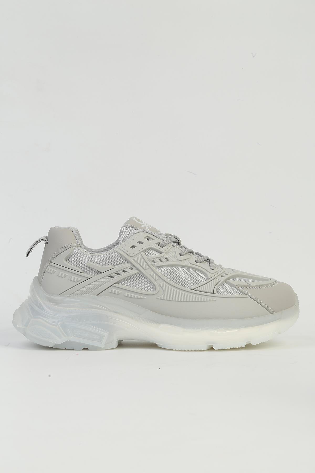 Benetton Kadın İthal Sneaker | GRİ