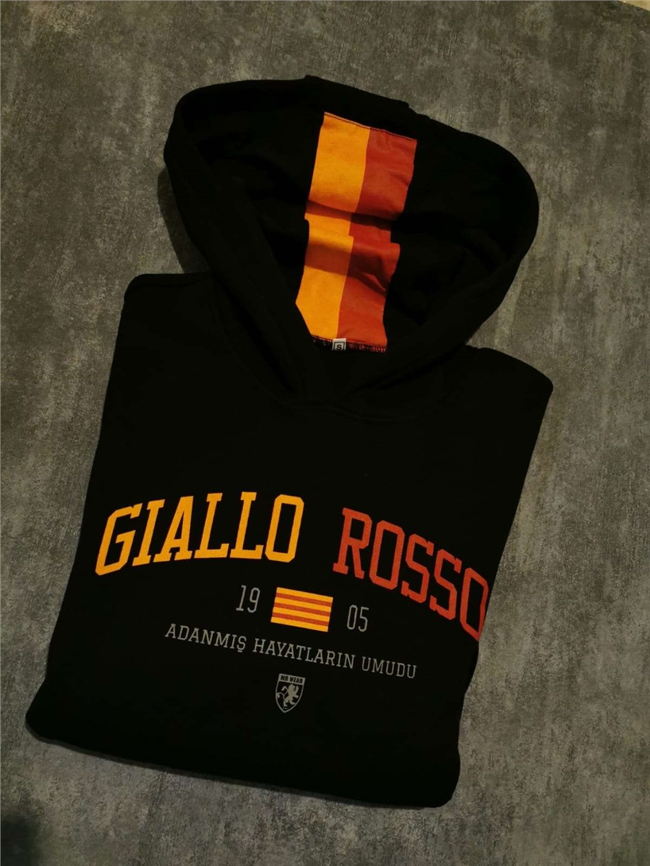 Giallo Rosso AHU Kapşonlu