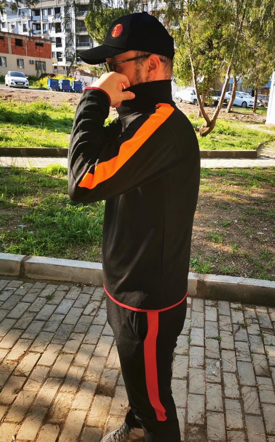 Giallo Rosso Eşofman TakımSiyah