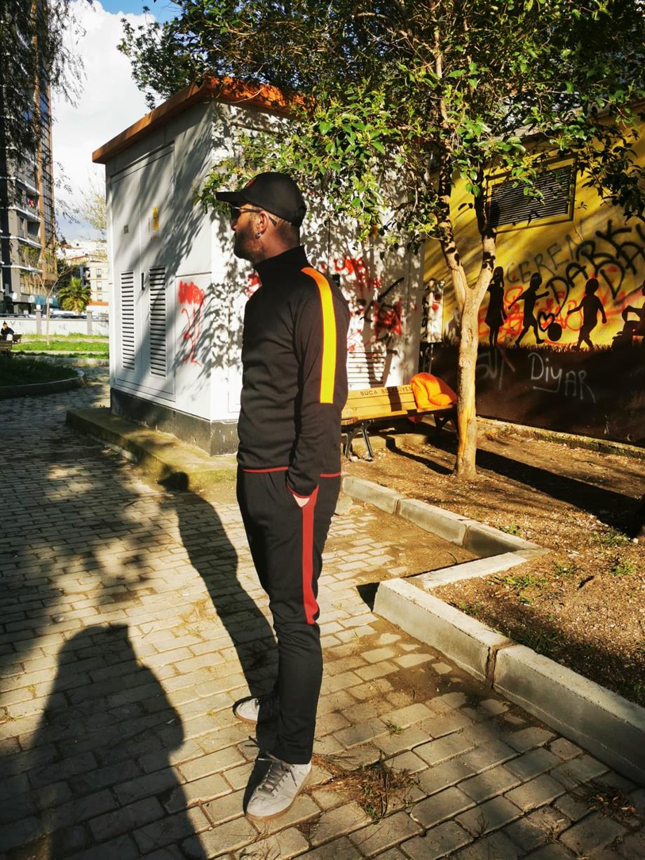 Giallo Rosso Eşofman TakımSiyah
