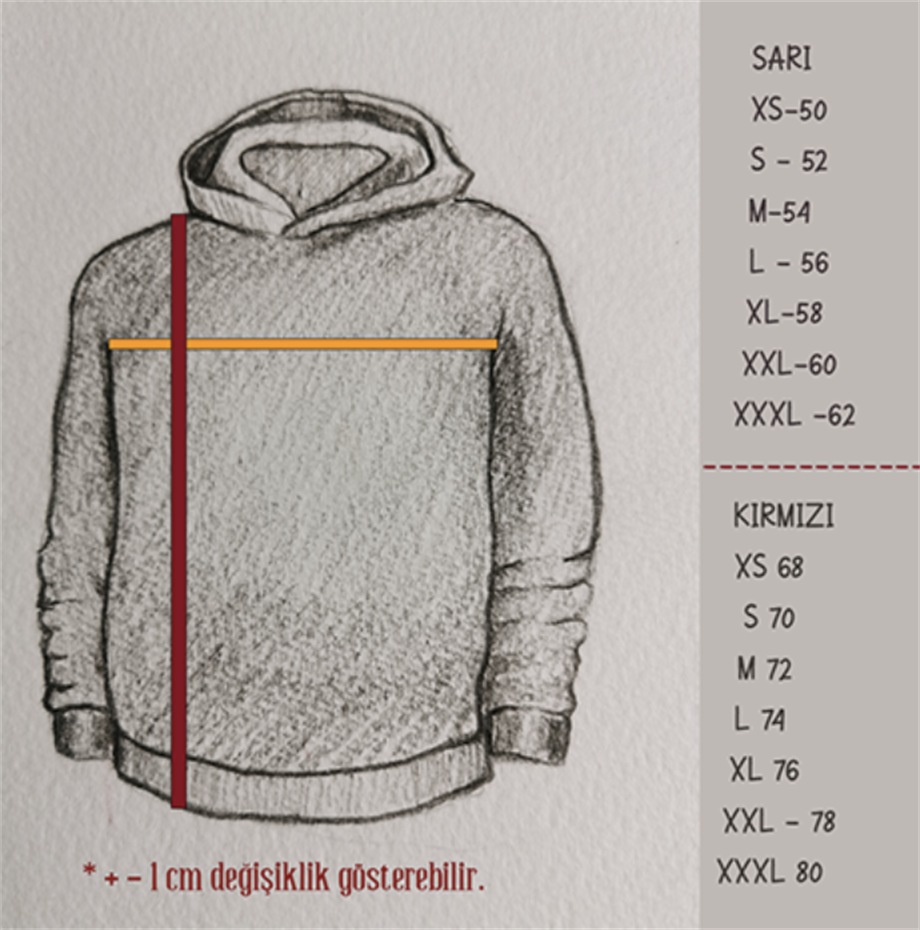 Giallo Rosso Yağmurluk