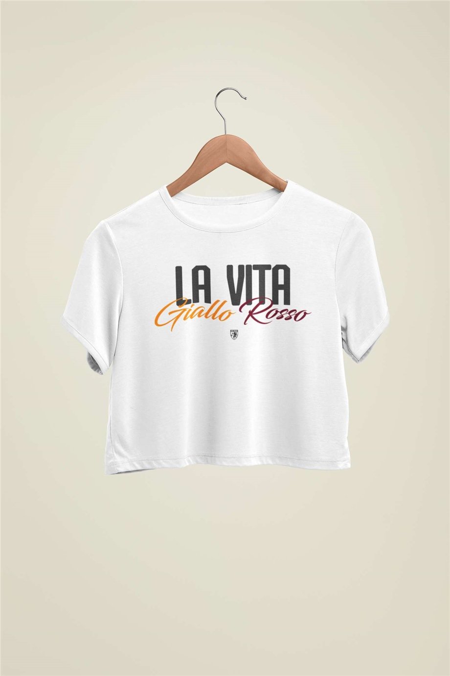 La Vita Giallo Rosso (kadın crop )