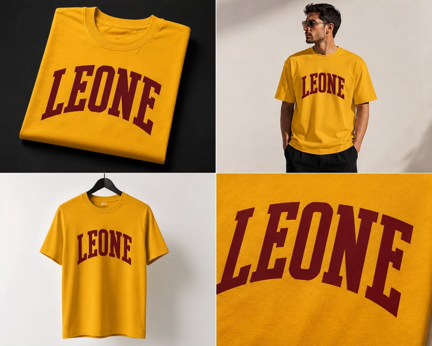 Leone Sarı Tshirt