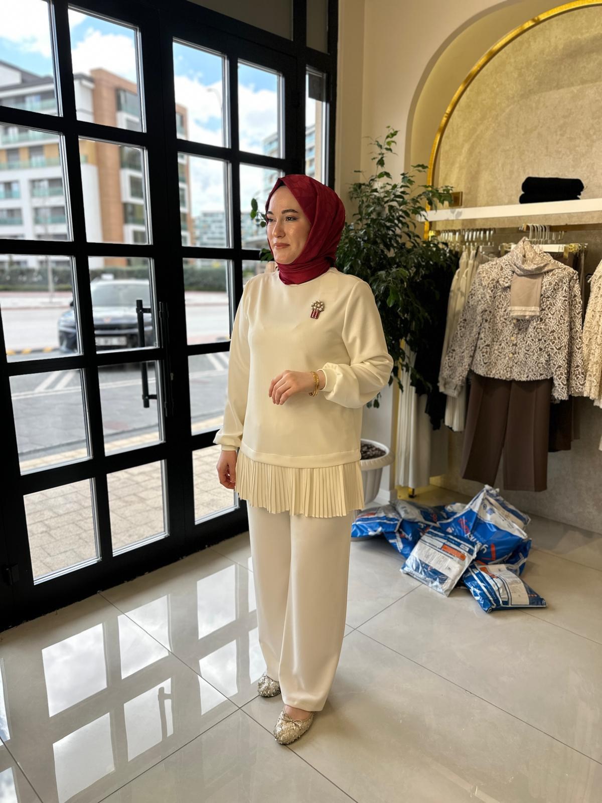 1079 Nuss Pantolon Takım