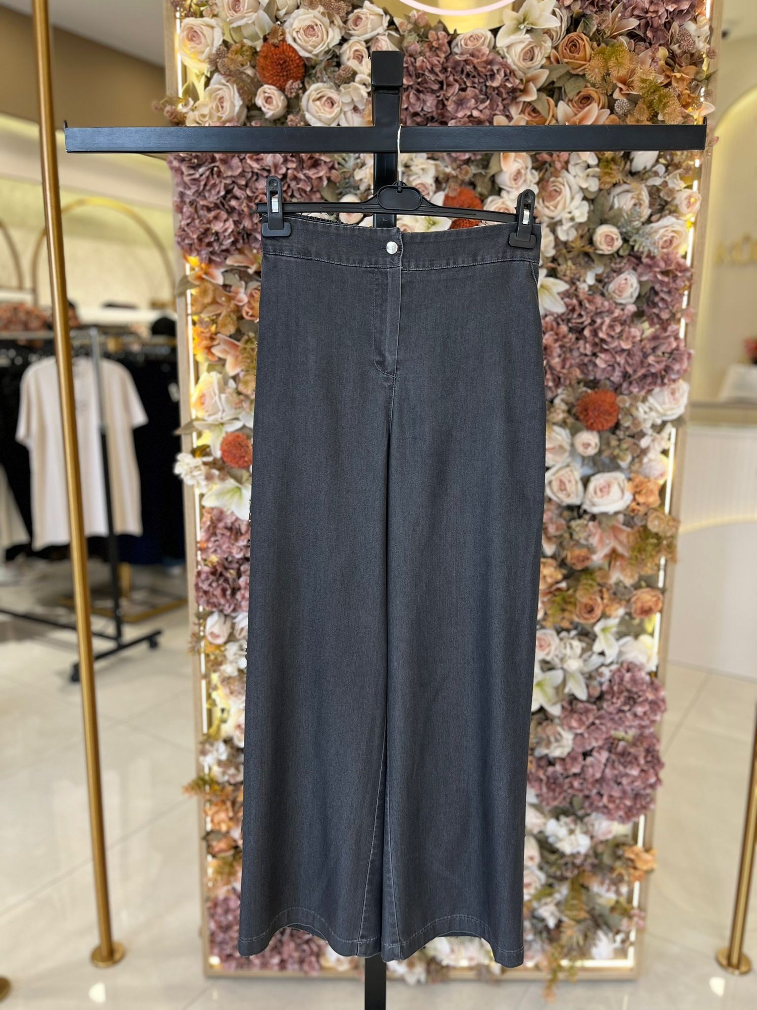 1404 Tencel Bol Paça Pantolon