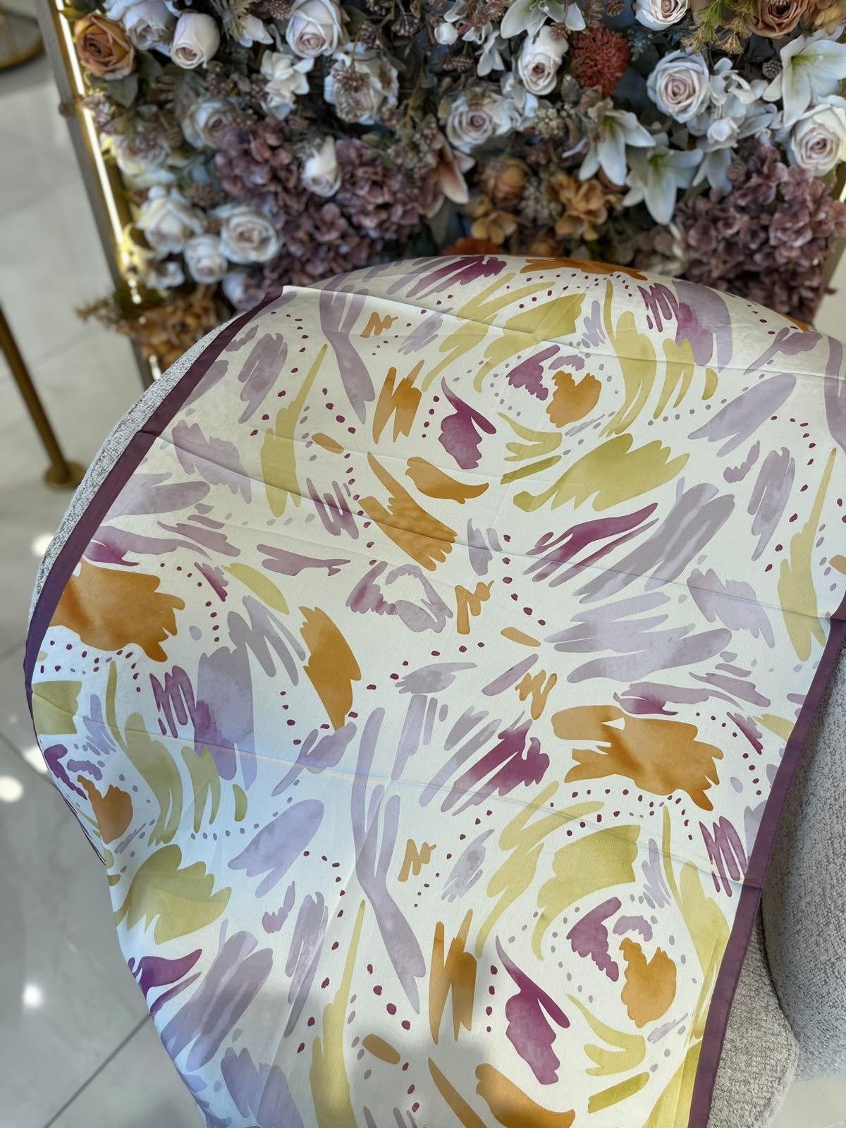 26012 Miu Miu Vual Şal