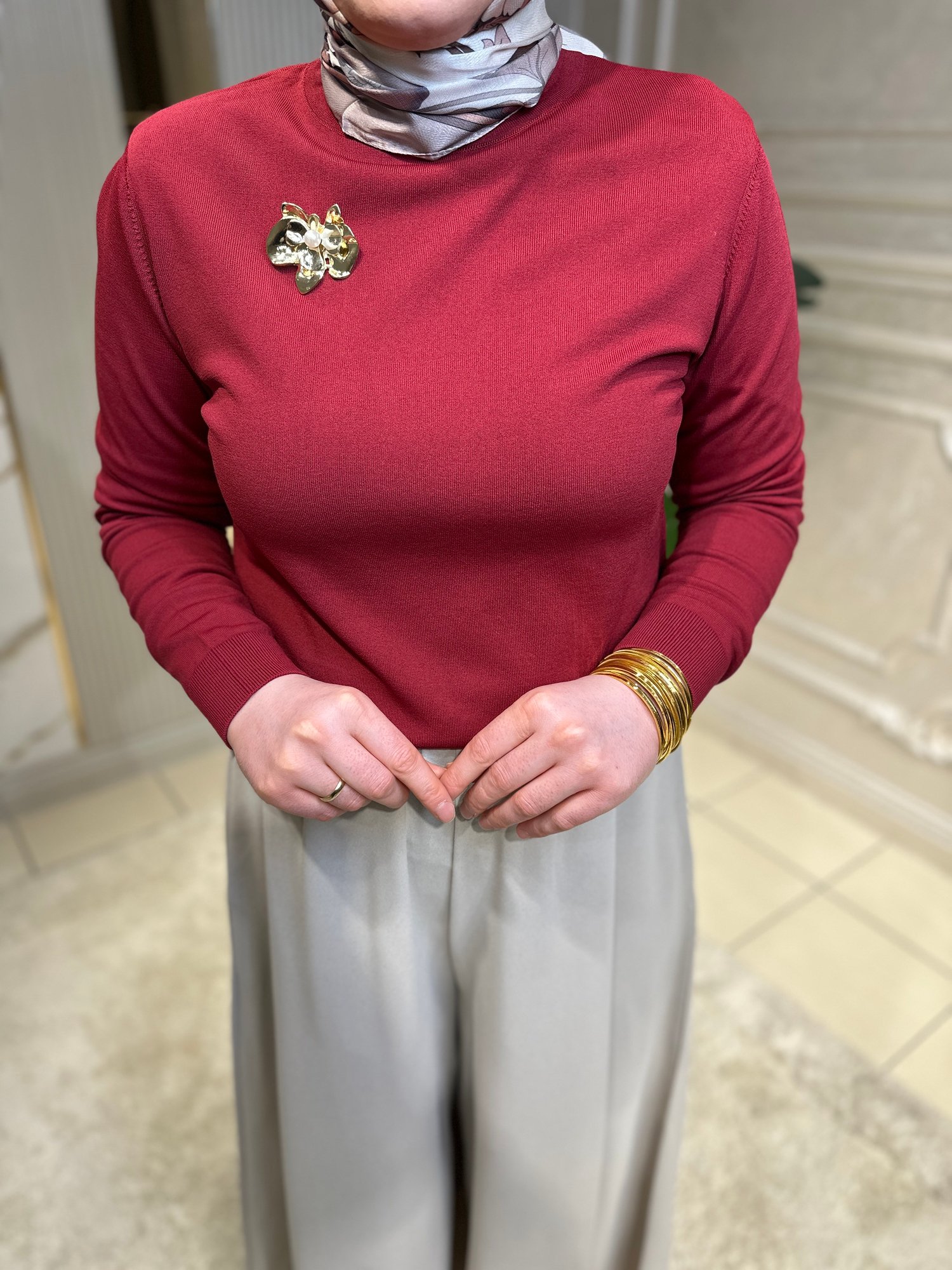 4711 Elegante Triko Tunik