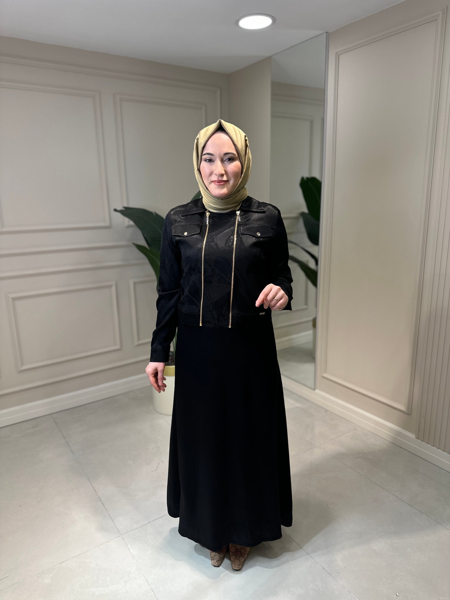 5305 Jakar Kumaş Elbise