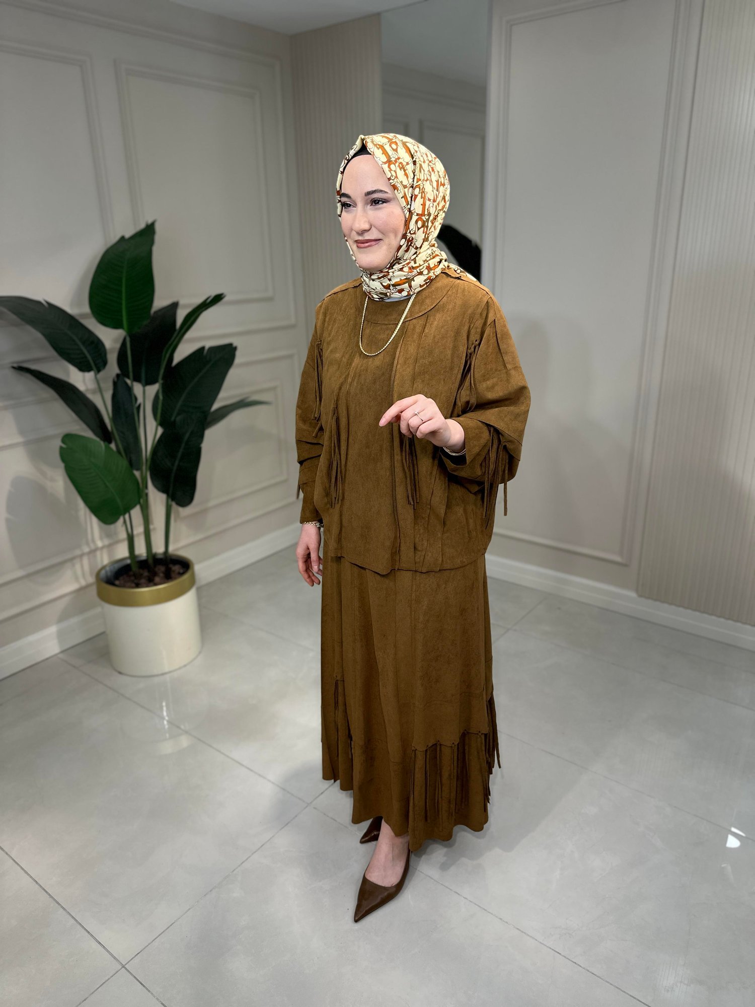 6956 Yarasa Kol Etekli Takım