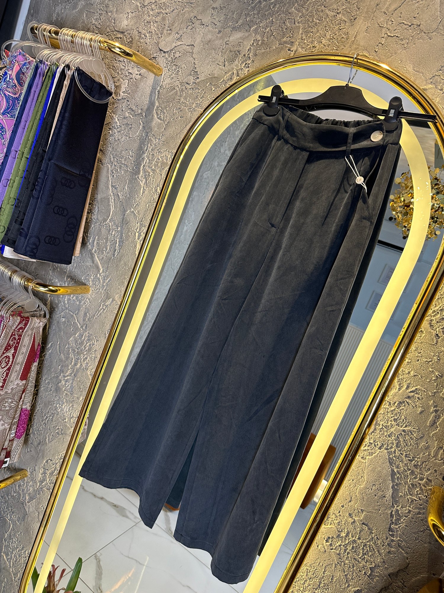 Ak32815 Modal Kemer Detaylı Pantolon