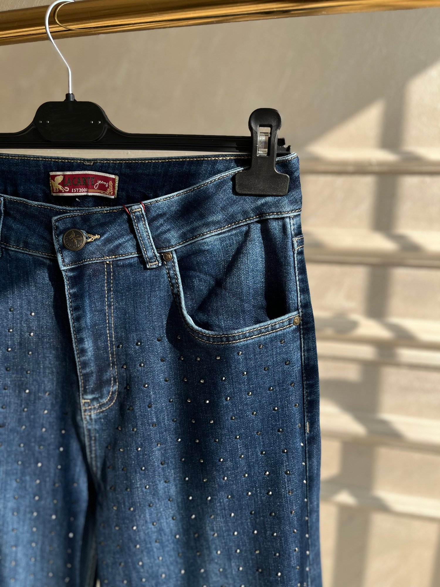 Ak8000 Dökme Taş 29-39 Bol Paça Jean