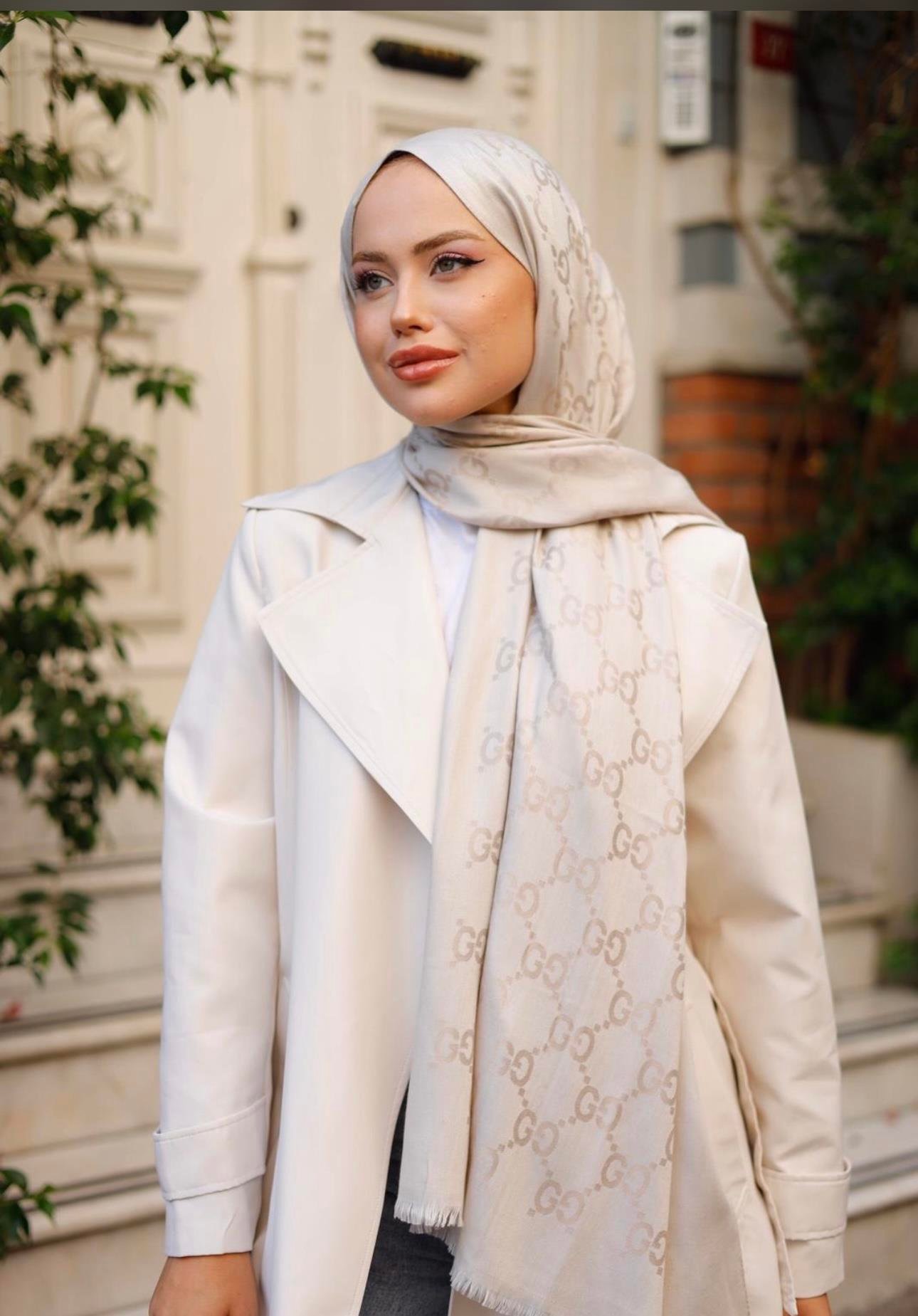 Gucci İthal Yün İpek Şal