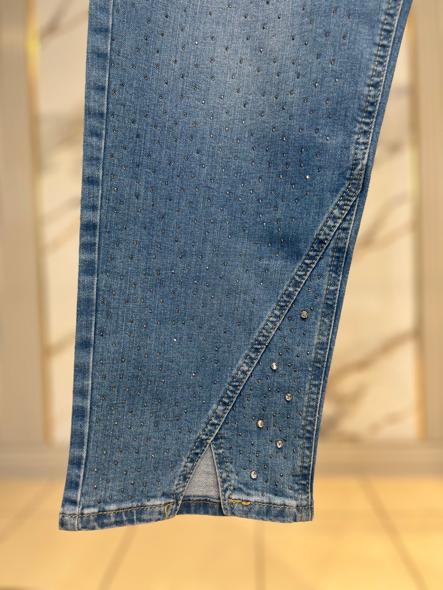 La Carte 6018 Taşlı Mom Jean