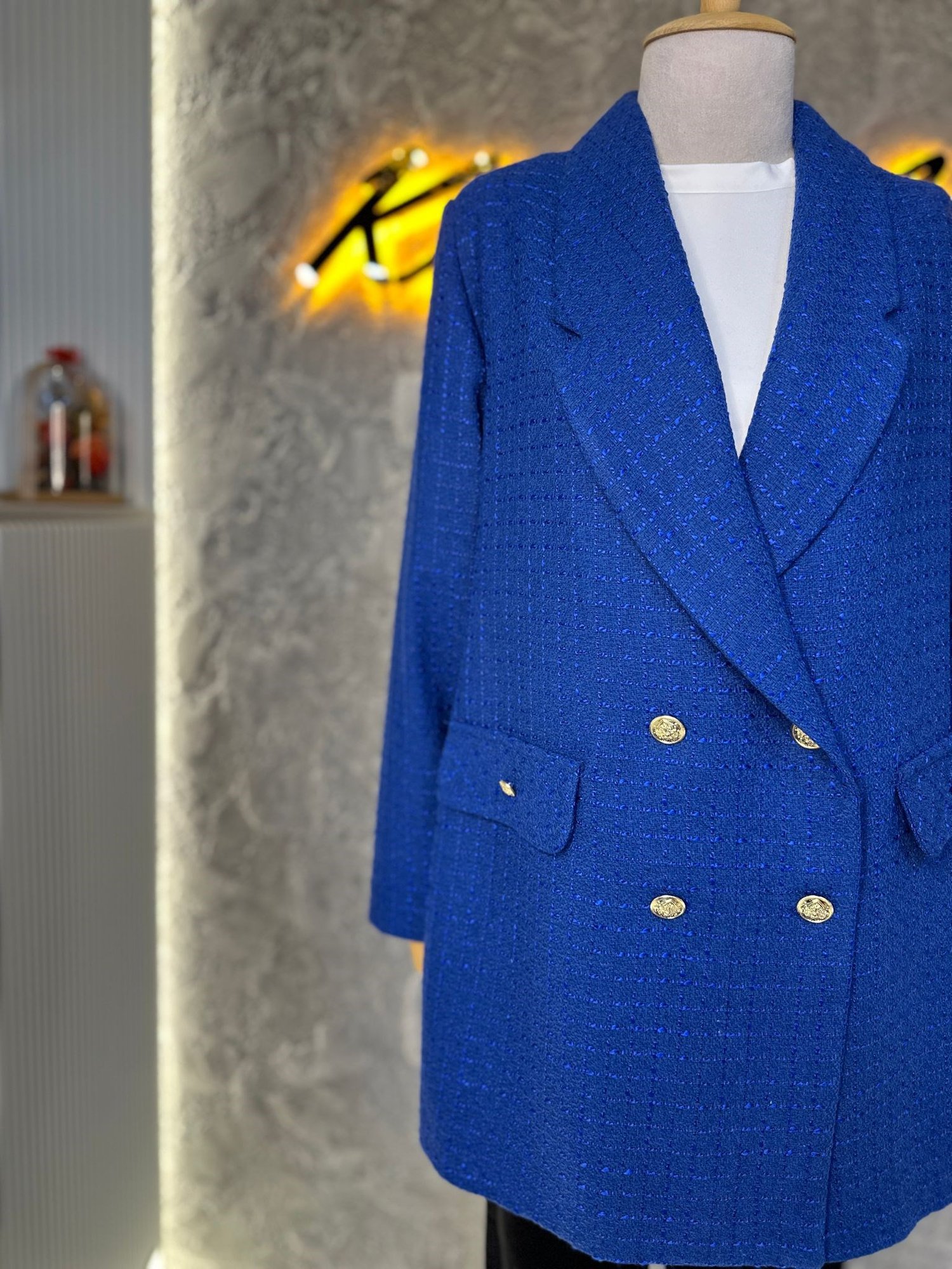 Mrw748 Tüvit Blazer Ceket