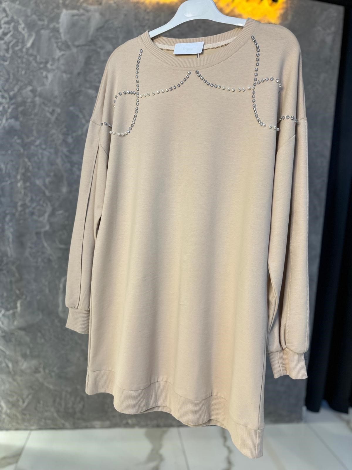 Tripen 1960 Omuz İncili Sweat