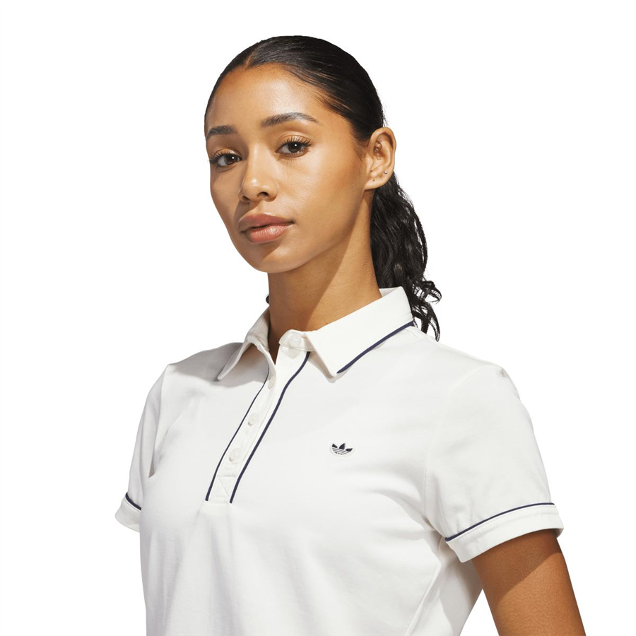 Adidas F Solid Polo W KB8598 Beyaz Tişört