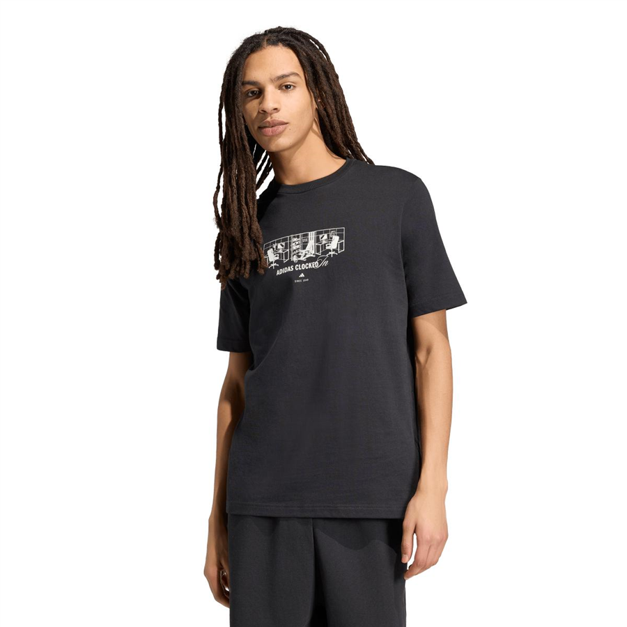 Adidas M CLKD I T KC7086 Siyah Tişört