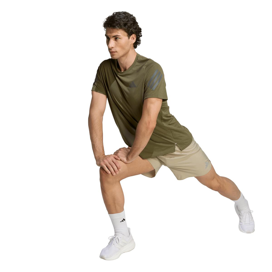 Adidas Run Ess Shor M JZ7770 Bej Şort