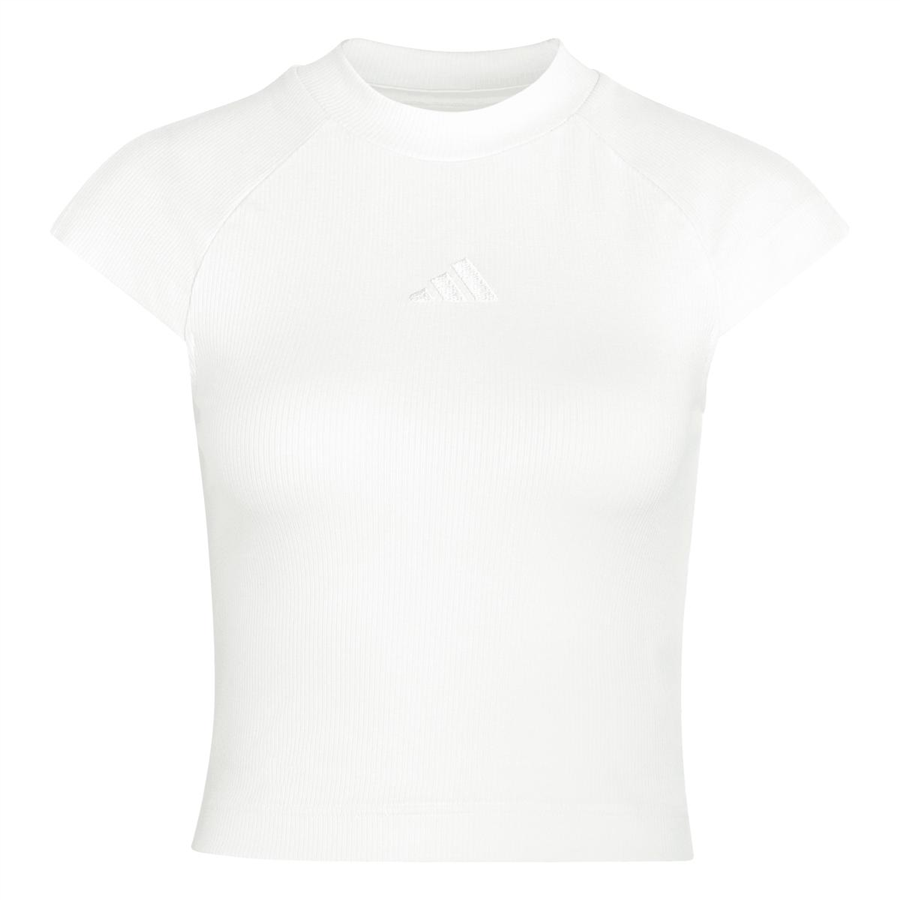 Adidas W AK SL RIB TEE KT0289 Beyaz Tişört