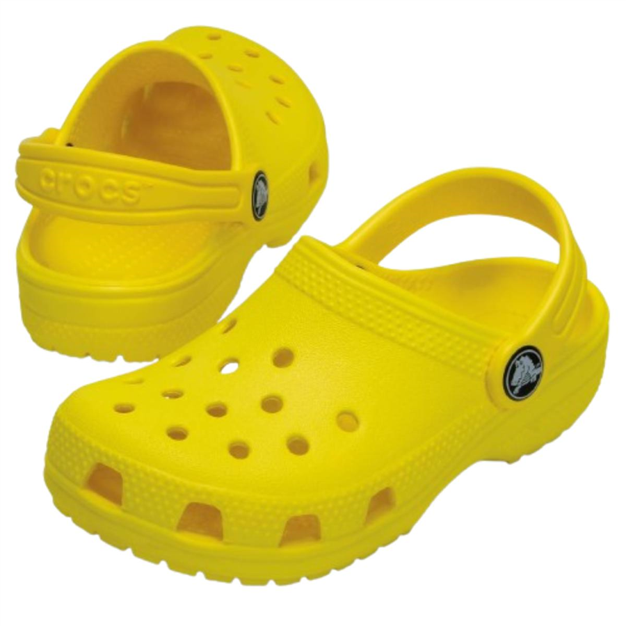 Crocs Classic Clog K 206991-7C1 Sarı Terlik
