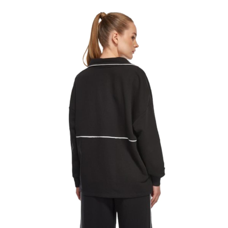 New Balance Nb Lifestyle Women Sweatshirt WNC3402-BK Siyah Sweatshirt