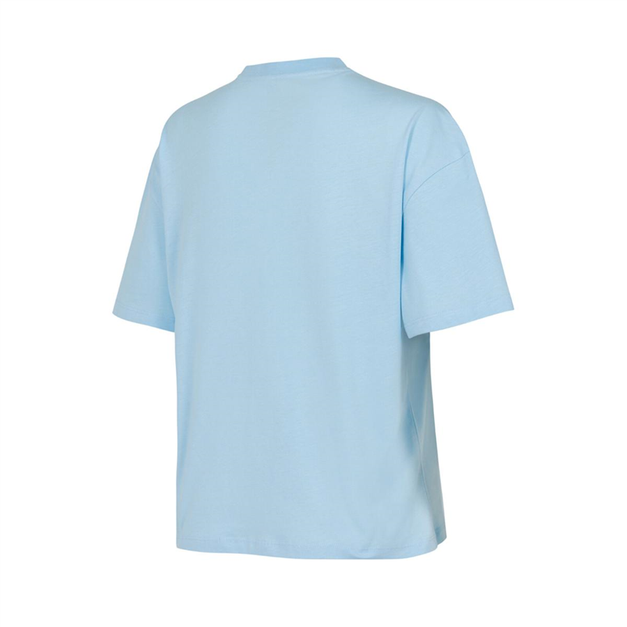 New Balance Nb Lifestyle Women T-shirt WNT3632-DUS Mavi Tişört