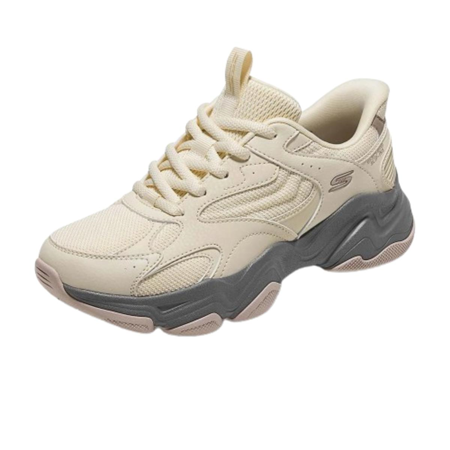 Skechers Bobs Diego 117688-NTGY Bej Koşu&Yürüyüş Ayakkabısı