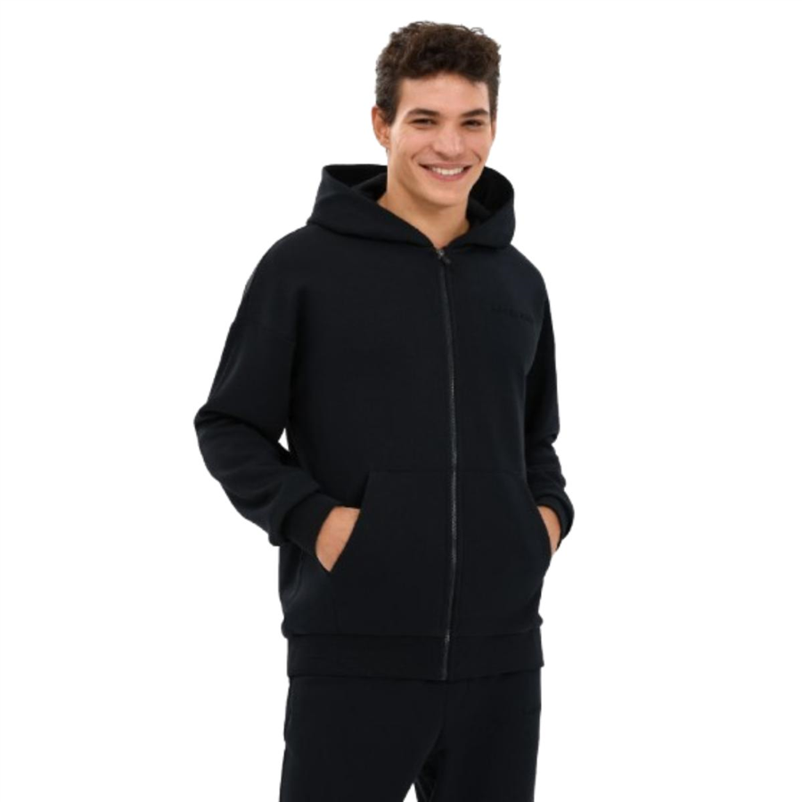 Skechers M Essential Full Zip Hoodie Sweatshirt S2610014-3817 Siyah Sweatshirt