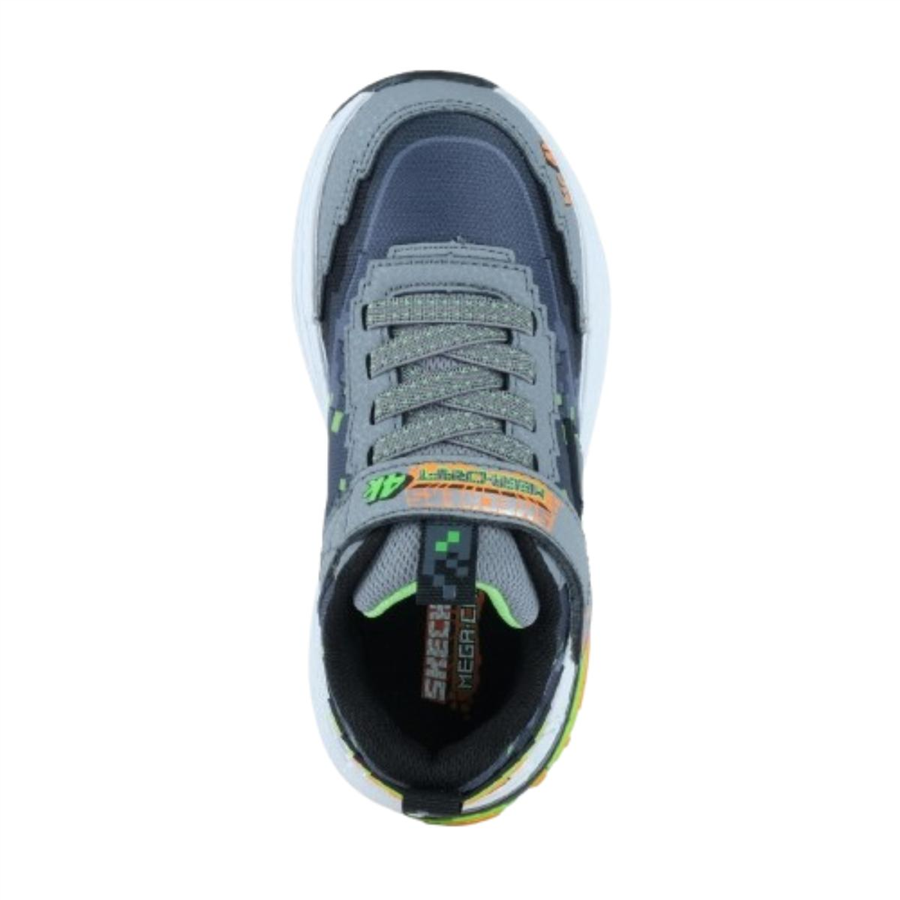 Skechers Mega-Craft 4K 402160L-CBLM Gri Koşu&Yürüyüş Ayakkabısı