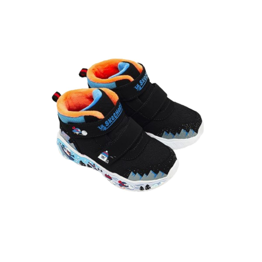 Skechers Play Scene 407319N-BKMT Siyah Günlük Sneaker Ayakkabı