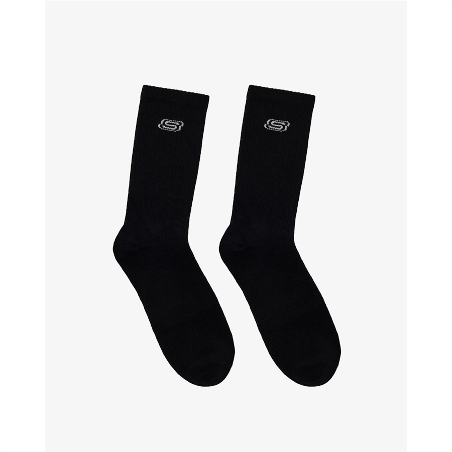 Skechers U Crew 2 Pack Socks S2520318-3817 Siyah Çorap